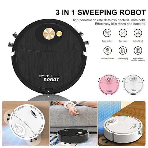 Smart Sweeper Household Sweeping Robot Three-In-One Cleaning Vacuum Cleaner